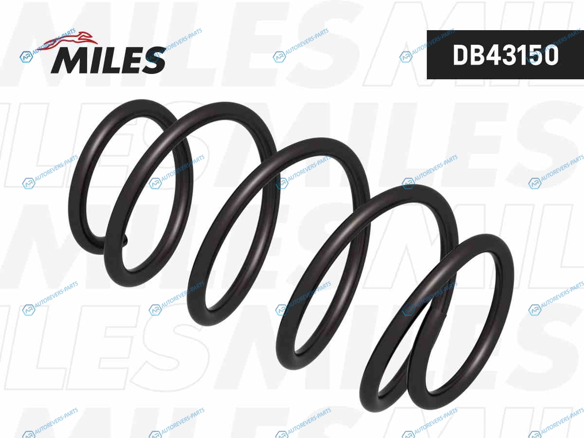 DB43150 Пружина подвески NISSAN QASHQAI 1.5DCI2.02.0 4WD 1206- передняя (LESJOFORS 4062061) DB43150
