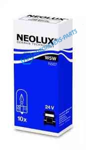 N507 Лампа W5W W2.1X9.5D Standart 24V N507 4008321769442