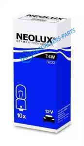 N233 Лампа T4W BA9s Standart 12V N233 4006584920495