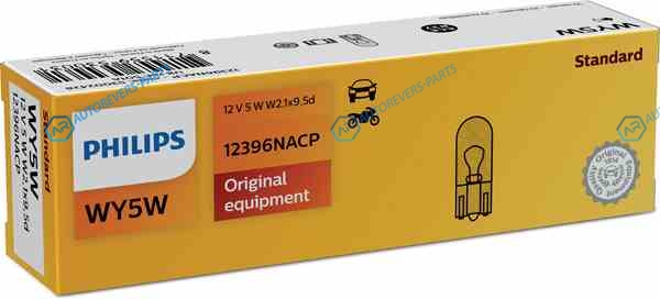 12396NACP Лампа WY5W 12396 NA 12V CP (10) STANDARD 12396NACP