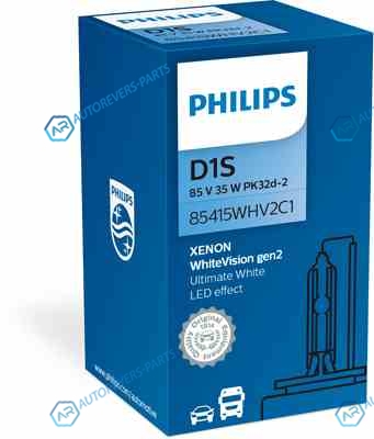 85415WHV2C1 Лампа D1S (35W) PK32d-2 WhiteVision 2 +120% 5000K 85415WHV2C1 37725533