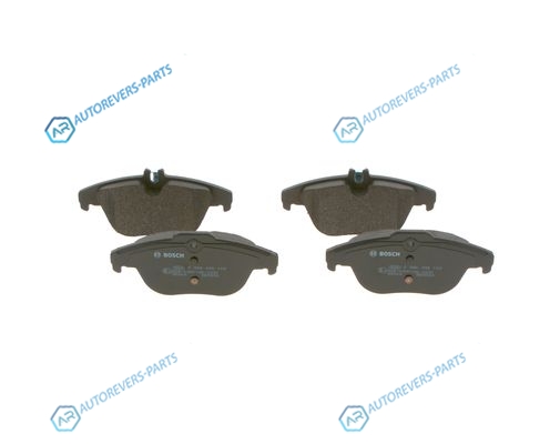 0986495105 Колодки тормозные дисковые 0986495105