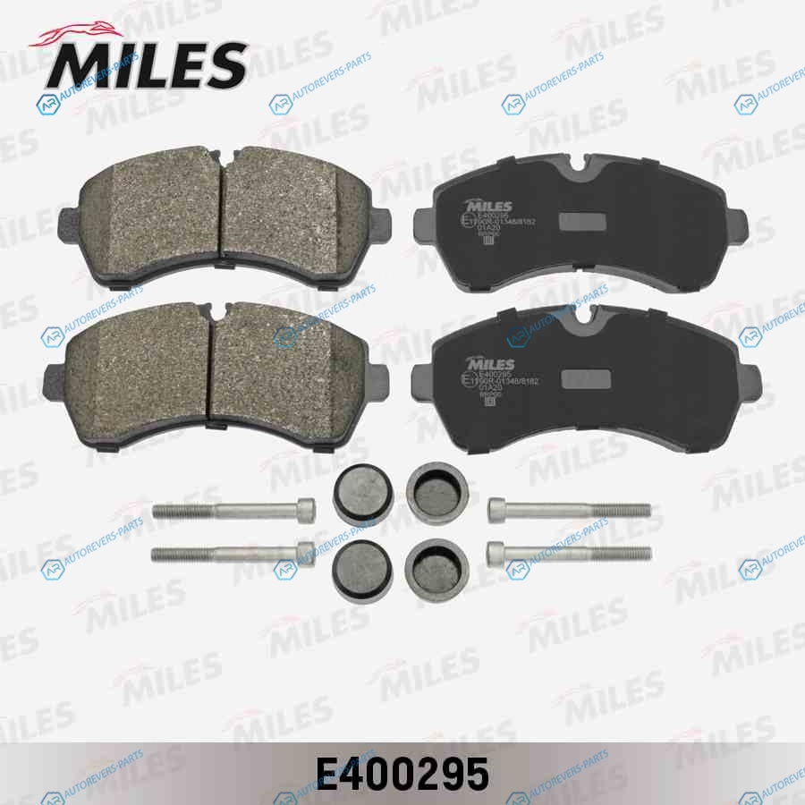 E400295 Колодки тормозные (Смесь Low-Metallic) передние (MB SPRINTER 06CRAFTER (5т) 06)  (без датчика + болты) (TRW GDB1696) E400295