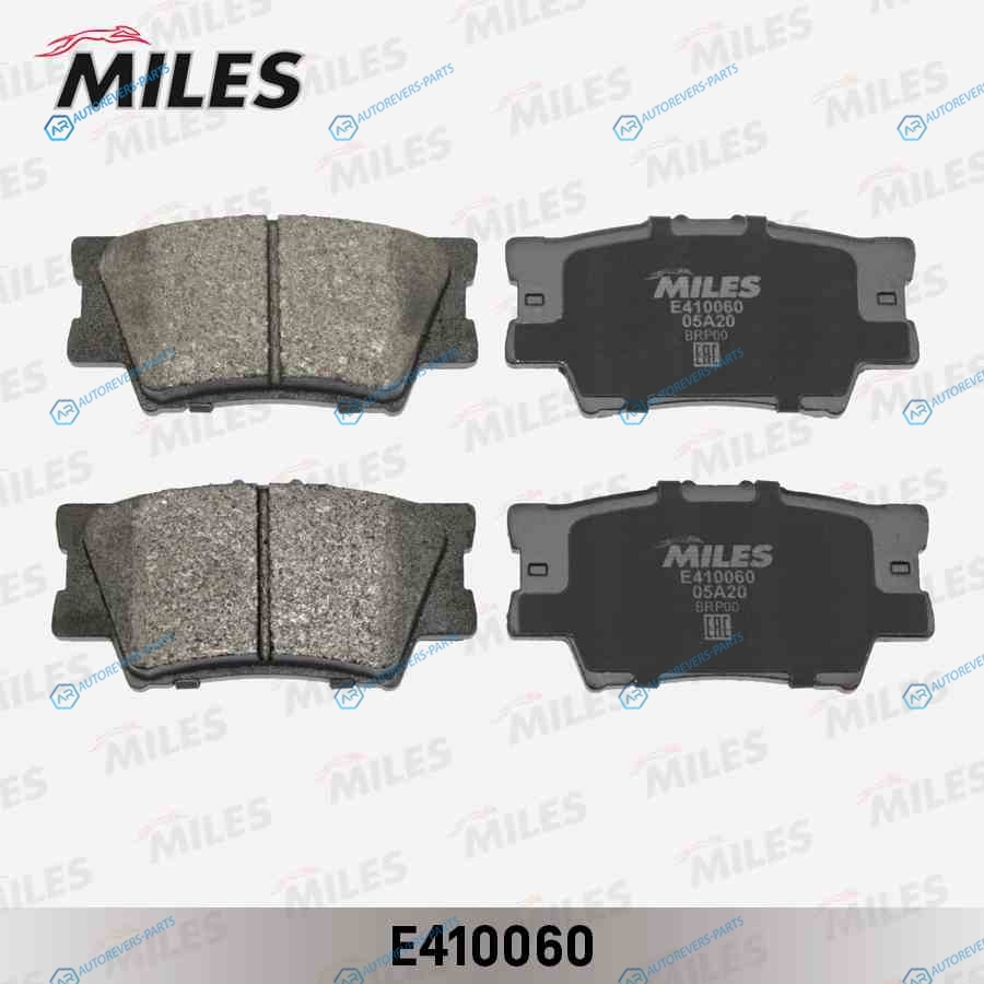 E410060 Колодки тормозные (Смесь Low-Metallic) задние (TOYOTA CAMRY (V40. V50). RAV4 III) (без датчика) (TRW GDB3426) E410060