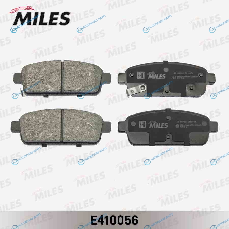 E410056 Колодки тормозные (Смесь Low-Metallic) задние (CHEVROLET CRUZE (J30_). ORLANDO. OPEL ASTRA J . MOKKA) (без датчика) (TRW GDB1844) E410056