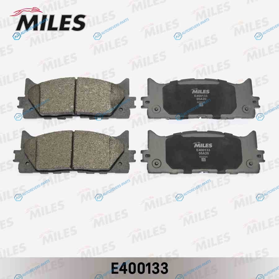 E400133 Колодки тормозные (Смесь Low-Metallic) TOYOTA CAMRY V40 06-V50 11-LEXUS ES 240350 06- передние (без датчика) (TRW GDB3429) E400133
