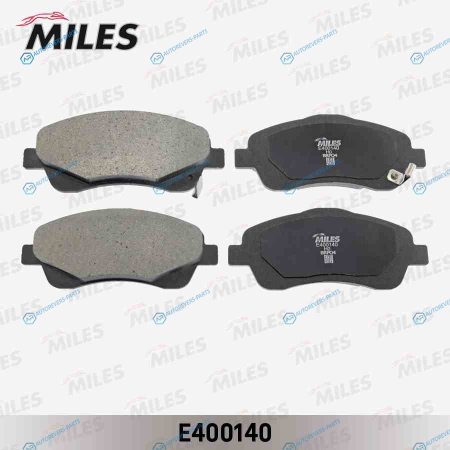 E400140 Колодки тормозные (Смесь Low-Metallic) TOYOTA AVENSIS 03COROLLA VERSO 1.82.0D2.2D пер. (без датчика) (TRW GDB3336) E400140