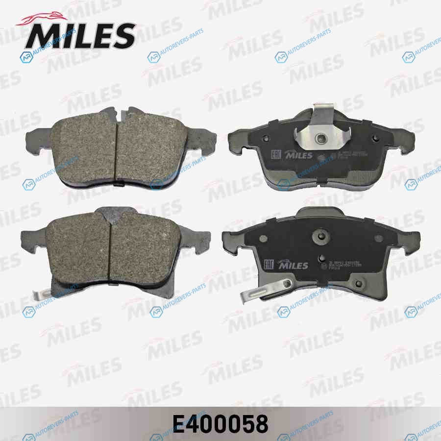 E400058 Колодки тормозные (Смесь Low-Metallic) OPEL ASTRA GHZAFIRA A передние (без датчика)  (TRW GDB1668) E400058