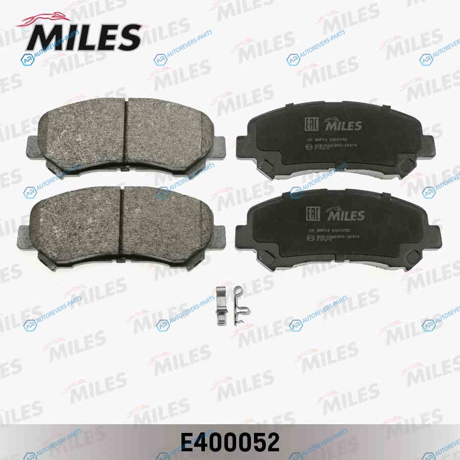 E400052 Колодки тормозные (Смесь Low-Metallic) NISSAN QASHQAI 1.62.0 07-X-TRAIL 07- передние (без датчика)  (TRW GDB3467) E400052