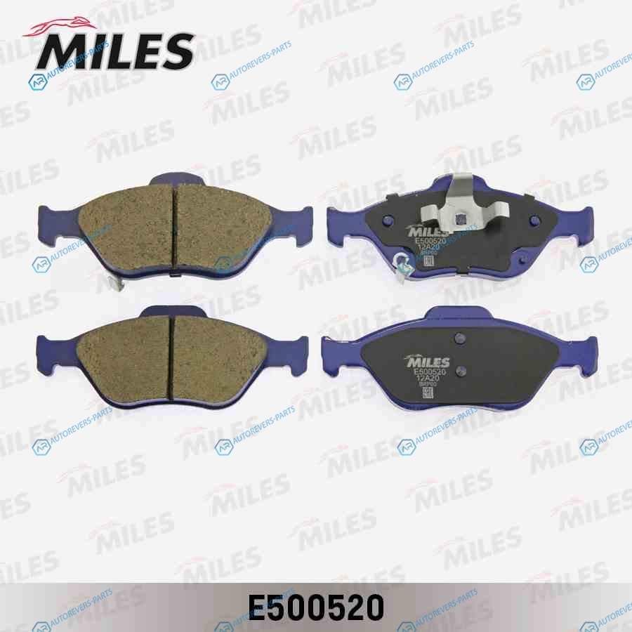 E500520 Колодки тормозные (смесь CERAMIC) TOYOTA YARIS 1.0-1.4 06- передние (TRW GDB3457) E500520
