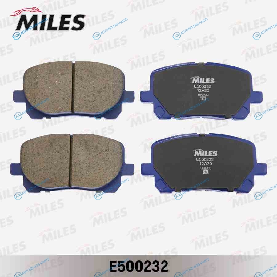 E500232 Колодки тормозные (Смесь CERAMIC) TOYOTA AVENSIS VERSO 2.02.0D 01- передние (TRW GDB3315) E500232