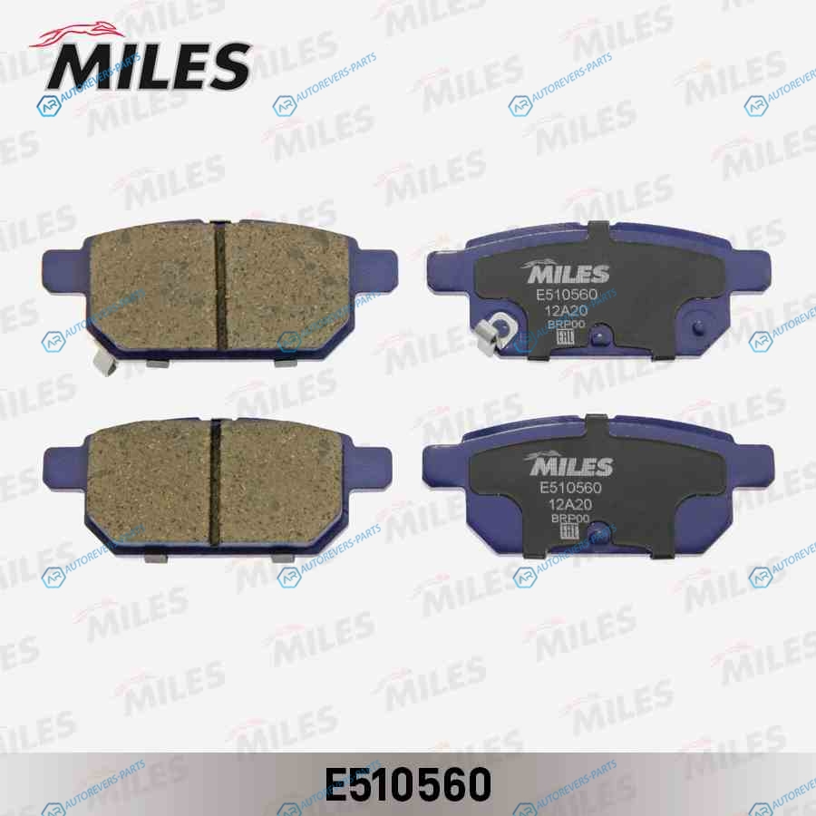 E510560 Колодки тормозные (смесь CERAMIC) SUZUKI SWIFT 10- задние E510560
