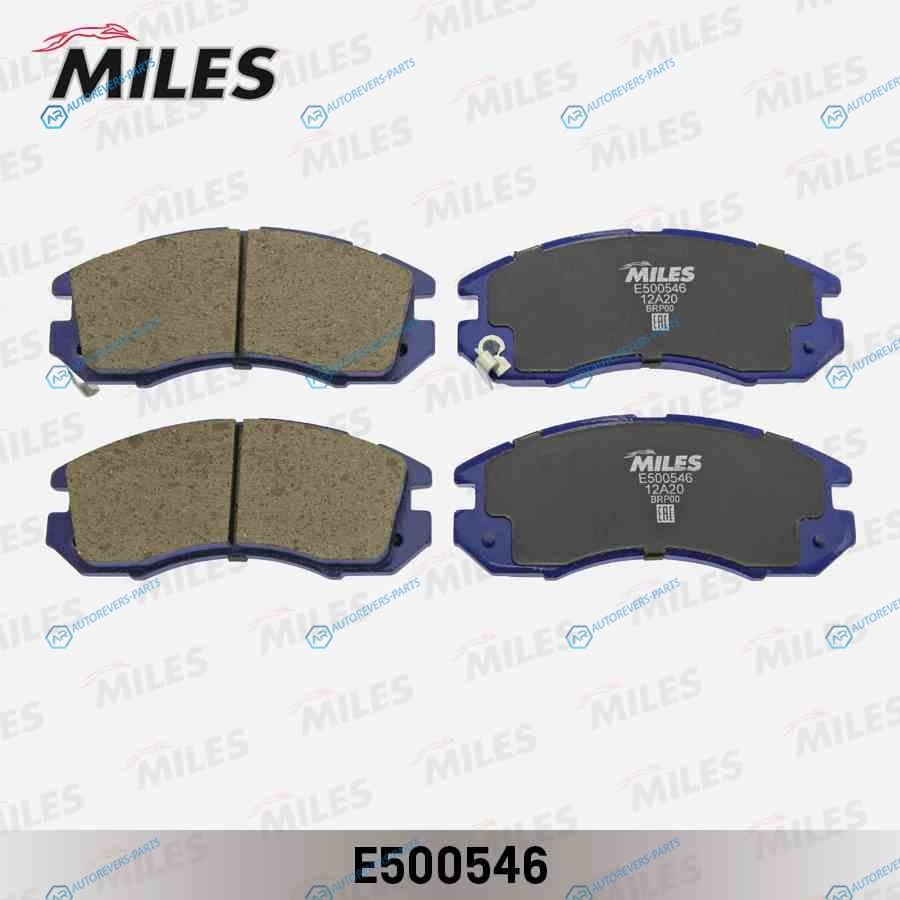 E500546 Колодки тормозные (смесь CERAMIC) SUBARU IMPREZALEGACY 1.6-2.2 89-00 передние (TRW GDB989) E500546