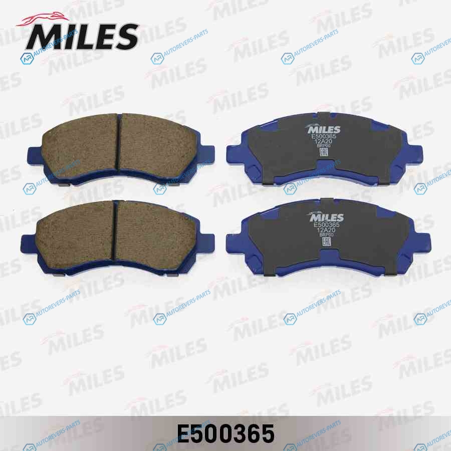 E500365 Колодки тормозные (Смесь CERAMIC) SUBARU IMPREZA 1.6-2.0 92-LEGACY 2.0-2.5 92-00 передние (TRW GDB3205) E500365