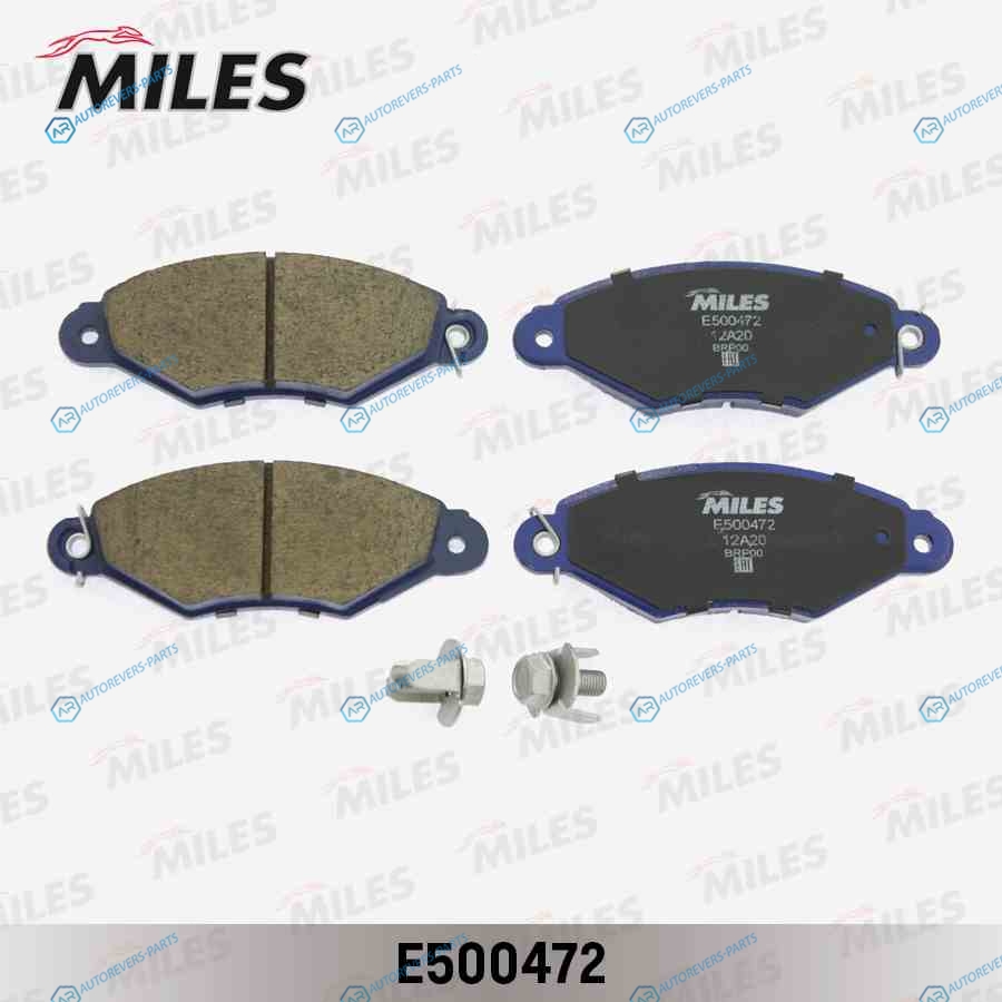 E500472 Колодки тормозные (Смесь CERAMIC) NISSAN KUBISTAR 03-RENAULT KANGOO 97- передние (TRW GDB1321) E500472