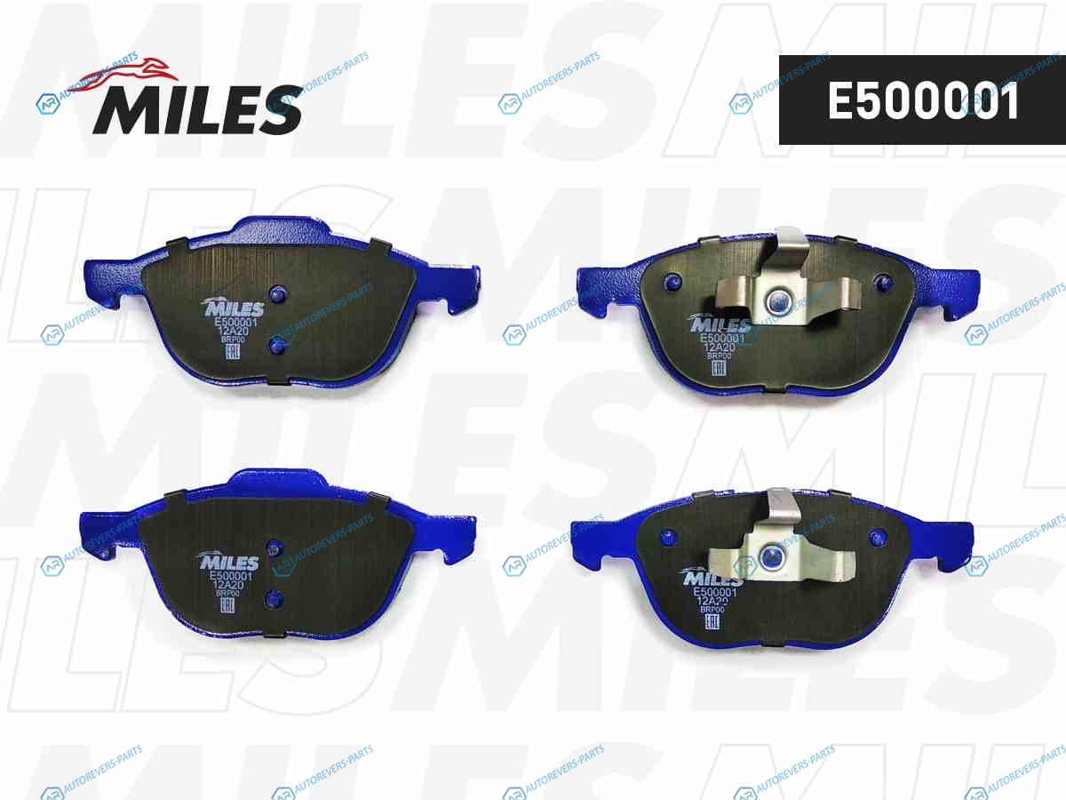 E500001 Колодки тормозные (Смесь CERAMIC) FORD FOCUS II 04-III 10-MAZDA 3 03-VOLVO S40 04- передние (TRW GDB1583) E500001