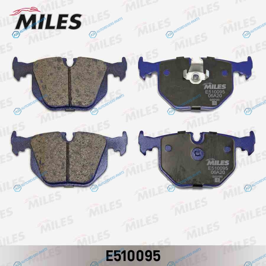 E510095 Колодки тормозные (Смесь CERAMIC) BMW X3 E83X5 E533 E46 2.53.0RANGE ROVER III 02- задние (TRW GDB1530) E510095