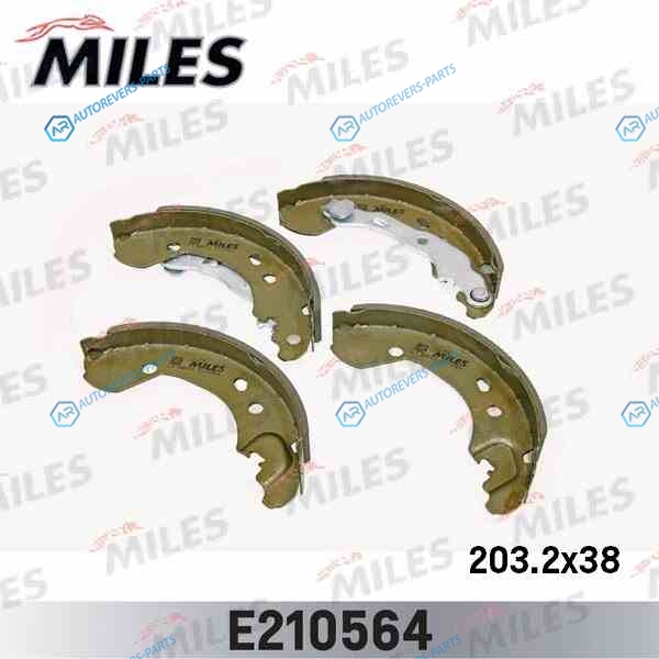 E210564 Колодки торм.бар.LADA VESTA NISSAN MICRA 03-NOTE 06-RENAULT CLIO 05-MODUS 04- E(TRW GS8470) E210564