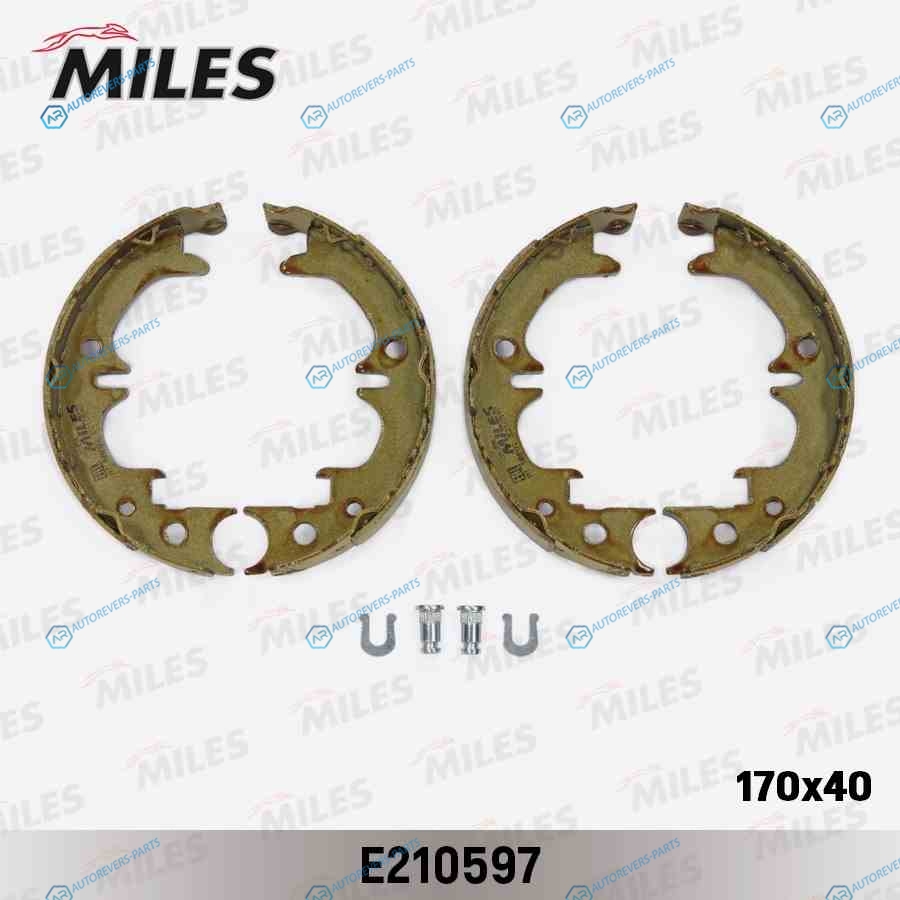 E210597 Колодки стояночного тормоза TOYOTA AVENSIS 97-03CAMRY 91-LEXUS RX300 00-03 (TRW GS8714) E210597