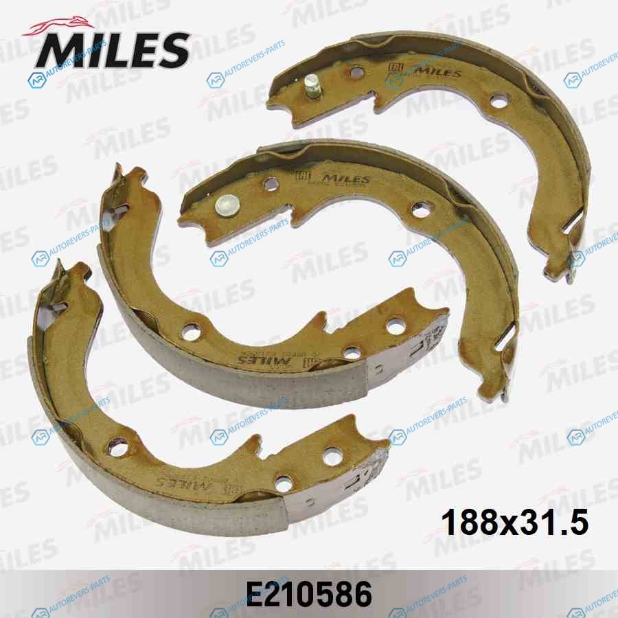 E210586 Колодки ст.торм.MITSUBISHI OUTLANDERPEUGEOT 4007SUBARU IMPREZAFORESTER 08- (TRW GS8753) E210586