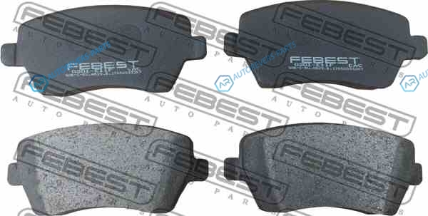 0201-E11F Колодки передние NISSAN NOTE 0201-E11F