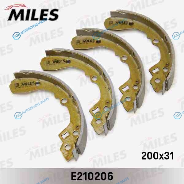 E210206 Колодки барабанные (KIA RIO 00-05) (TRW GS8486) E210206