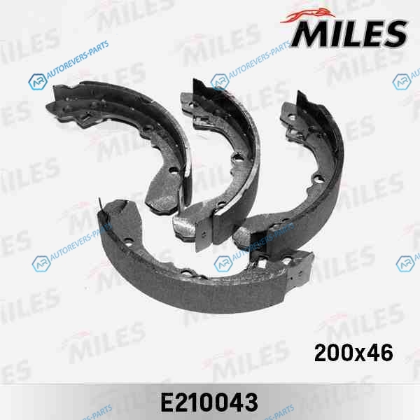E210043 Колодки барабанные (HYUNDAI ix35. KIA CERATO. SEPHIA. SHUMA I-II) (TRW GS8692) E210043