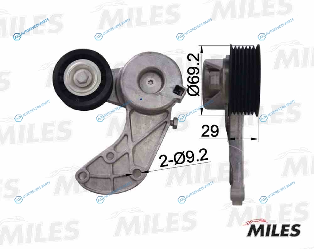 AG00035 Натяжитель ремня приводного VW TOUAREG 3.2 AG00035