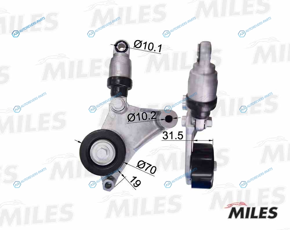 AG00040 Натяжитель ремня приводного TOYOTA AVENSISCAMRYRAV 4 2.02.4 00- AG00040