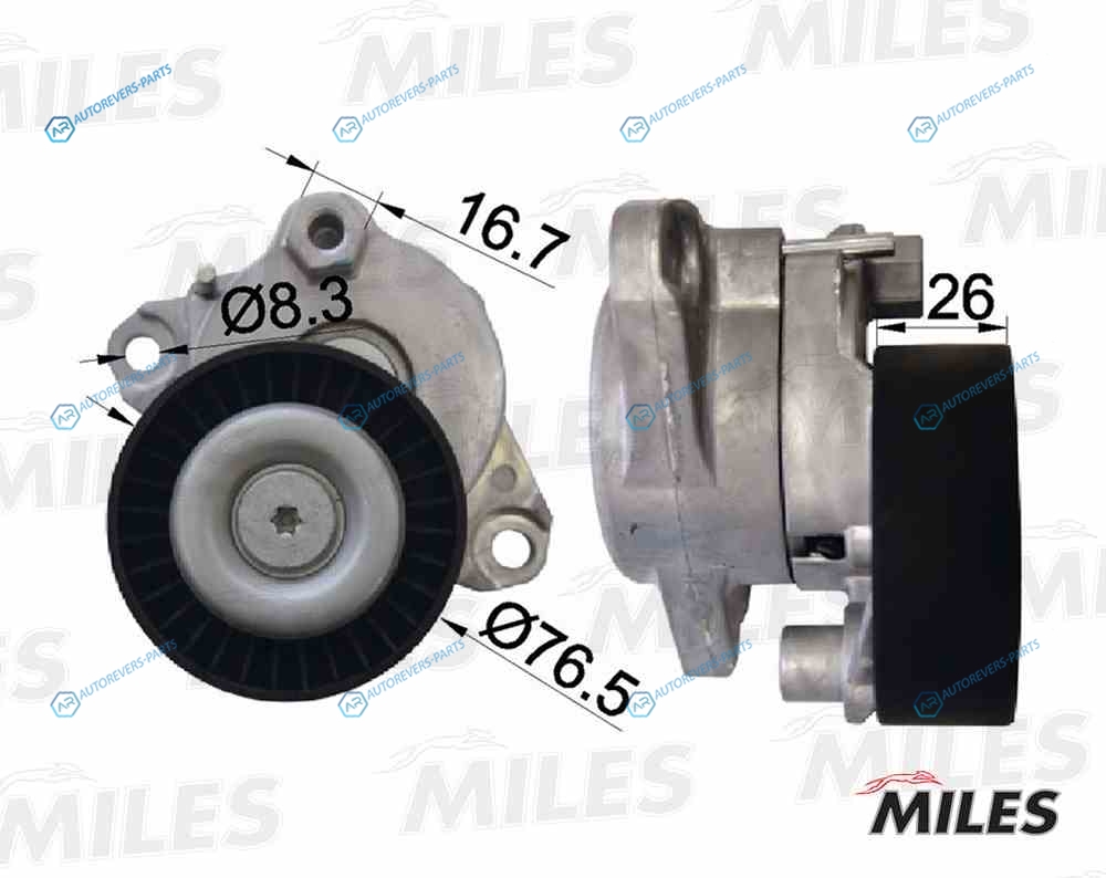 AG00296 Натяжитель ремня приводного MB M272M273 AG00296