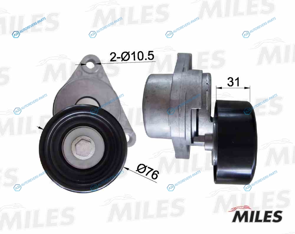 AG00288 Натяжитель ремня приводного CHEVROLET LACETTIAVEO 1.41.6 AG00288