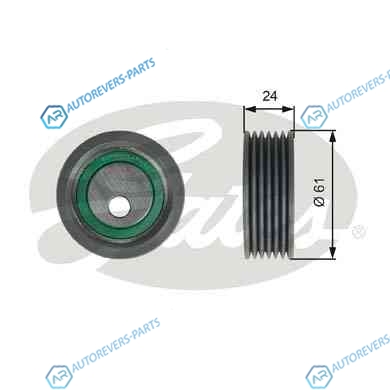 T39176 Натяжитель ремня поликлинового T39176 (7808-21576)