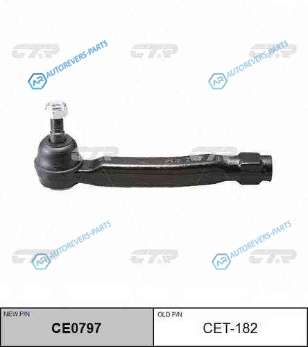 CE0797_наконечник рулевой левый! замена CET-182| Toyota Highlander GSU40 08>