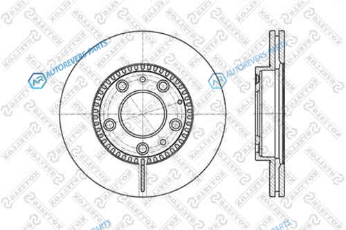 6020-3241V-SX_диск тормозной передний!| Mazda 323|6|626 1.8|2.0|2.0TD 98>