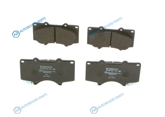 0 986 494 153_колодки дисковые передние!| Toyota Land Cruiser J12 4.0i|3.0D 03>