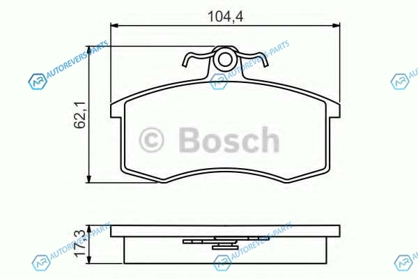 0 986 495 214_колодки дисковые п.!| LADA 2108-2112 1.1-1.5 &16V 86>