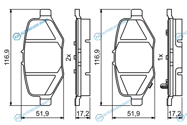 0 986 495 397_колодки дисковые задние! с антискрипередние пл.| Ford Explorer 09-13
