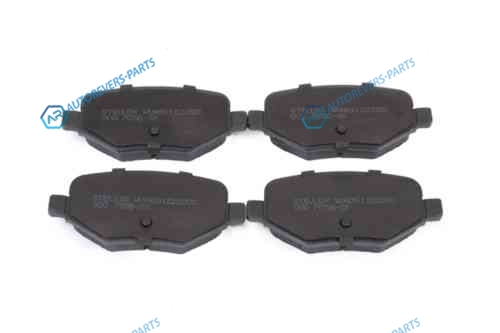 000 705B-SX_колодки дисковые задние! с антискрип. пл.| Ford Explorer 09-13