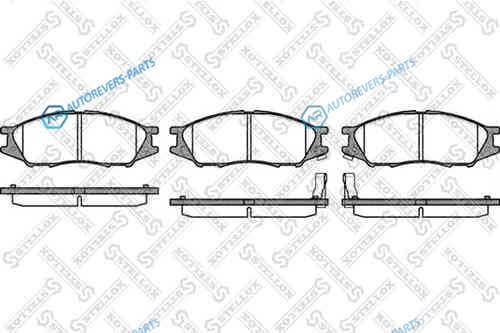 001 080-SX_=D1233M-01 !колодки дисковые п.| Nissan Sunny B15 98>|Almera Classic 06>