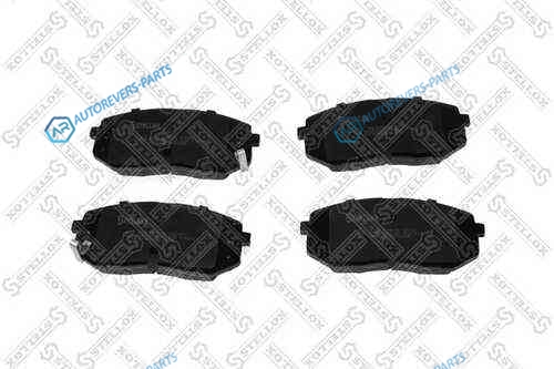 002 010B-SX_колодки дисковые п.! с антискрип. пл.| Hyundai ix35 10>| KIA Sportage 10>|Carens 02>