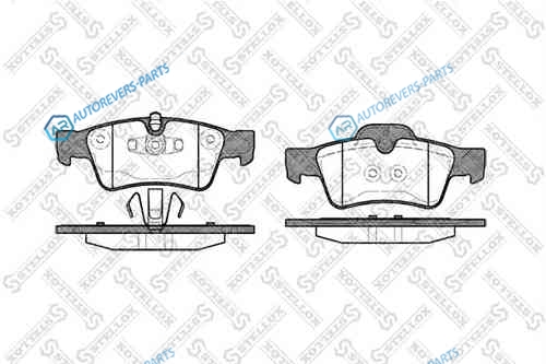 002 017-SX_=991 10 [A0044205220] !колодки дисковые з.| MB C219|W164|W251 04>