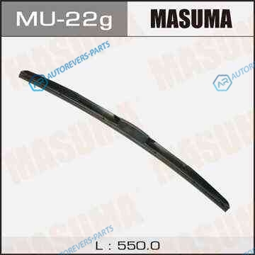 MU-22G_щетка гибридная! 550mm| под крючок|