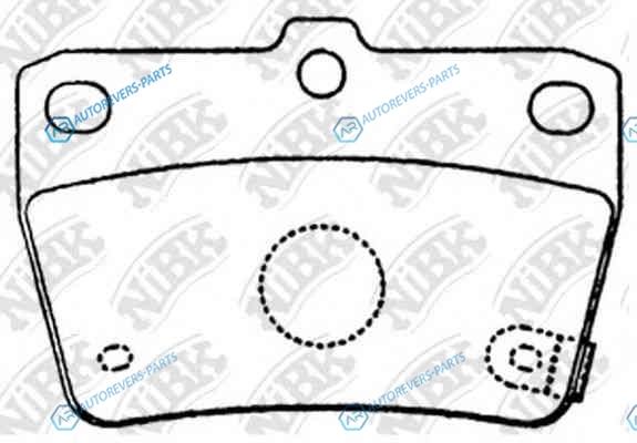 PN1424-NIBK_!колодки дисковые з.| Toyota RAV4 1.8|2.0WTi|D 00>