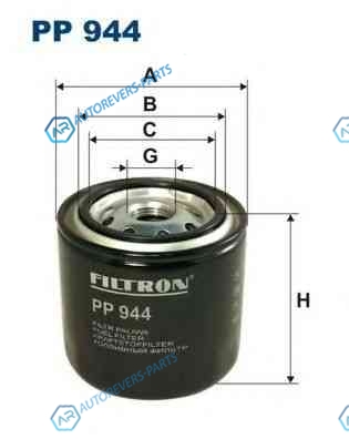 PP944 Фильтр топливный TOYOTA