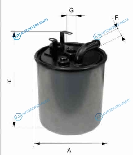 PP9807 Фильтр топливный PP9807