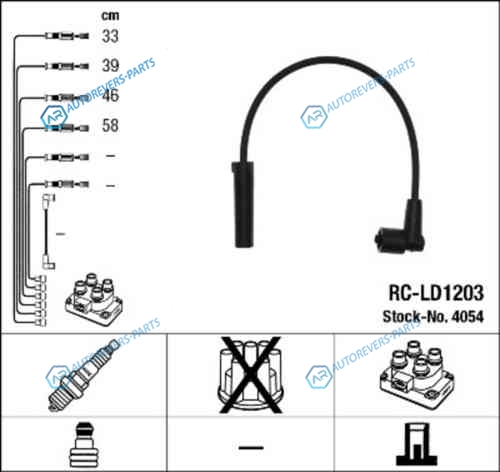 RC-LD 1203_к-кт проводов!| Lada Samara|2110|2112 1.5 97>