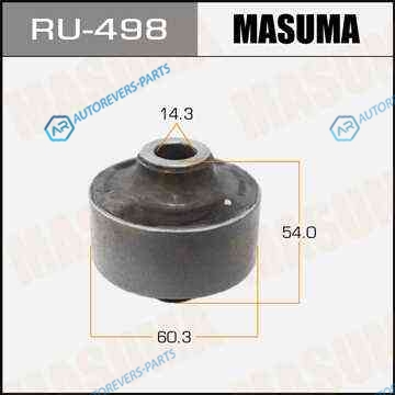 RU-498_сайлентблок рычага переднего задний!| Mitsubishi Outlander 2.0|2.4 05>
