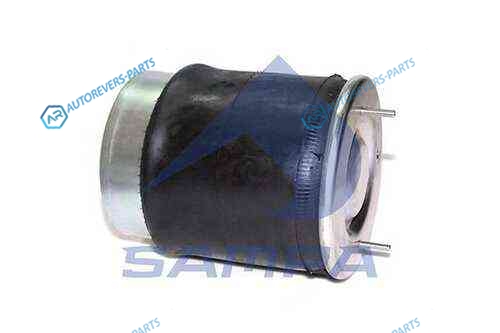 SP 554925-K_пневмоподушка со стаканом !2шп. M10 смещ.6 1отв-шт. M16 Порш. сталь вилка |Volvo FH12