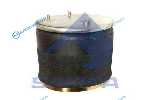 SP 55836-K10_пневмоподушка в сборе!верх 1шп|штM22x1.5 2шп.M10 низ отв.M16 поршень сталь |DAF CF65|75