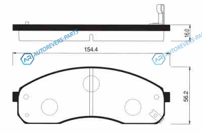 SP1116SNS_=821 02 !колодки дисковые п.| Kia Carnival 2.5|3.5|2.9CRDi|Sedona 2.5|2.9HPDi 00>
